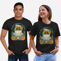 Raccoon Home Sweet Home-Unisex-Basic-Tee-GODZILLARGE