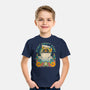 Raccoon Home Sweet Home-Youth-Basic-Tee-GODZILLARGE