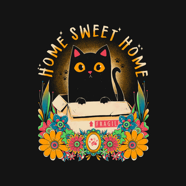 Cat Home Sweet Home-None-Glossy-Sticker-GODZILLARGE