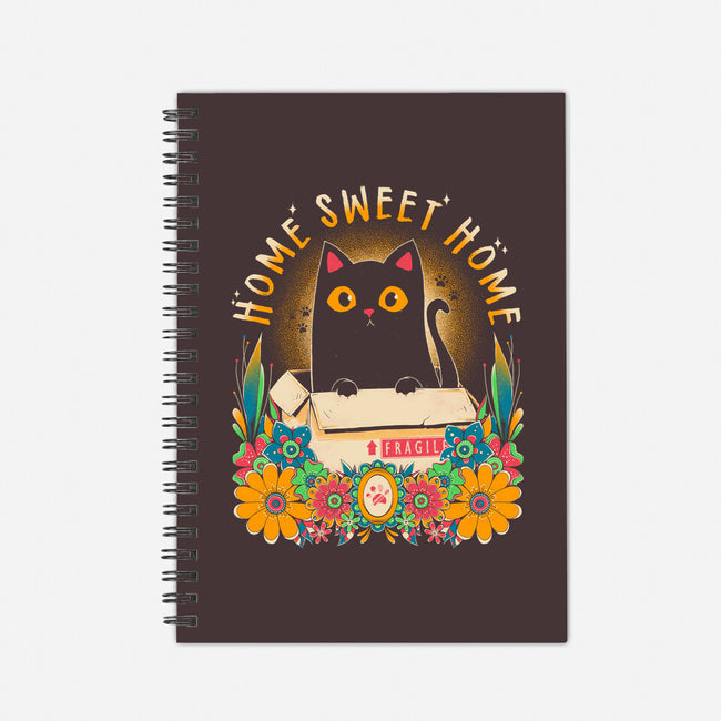 Cat Home Sweet Home-None-Dot Grid-Notebook-GODZILLARGE