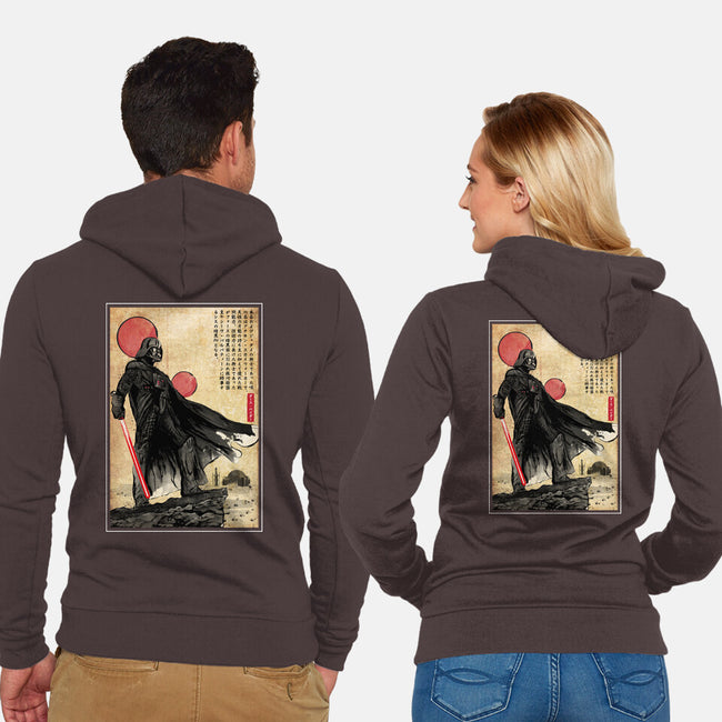 The Way Of The Star Warrior-Unisex-Zip-Up-Sweatshirt-DrMonekers