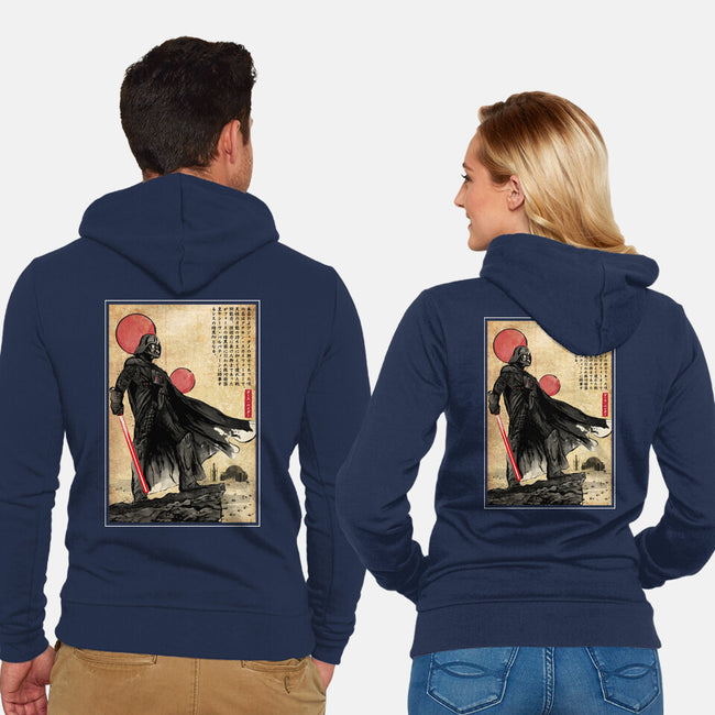 The Way Of The Star Warrior-Unisex-Zip-Up-Sweatshirt-DrMonekers