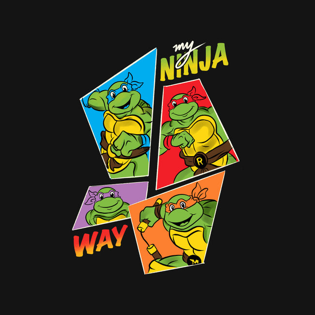 My Ninja Way-Womens-Off Shoulder-Sweatshirt-Seeworm_21