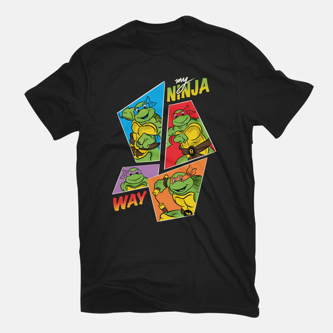 My Ninja Way-Womens-Fitted-Tee-Seeworm_21