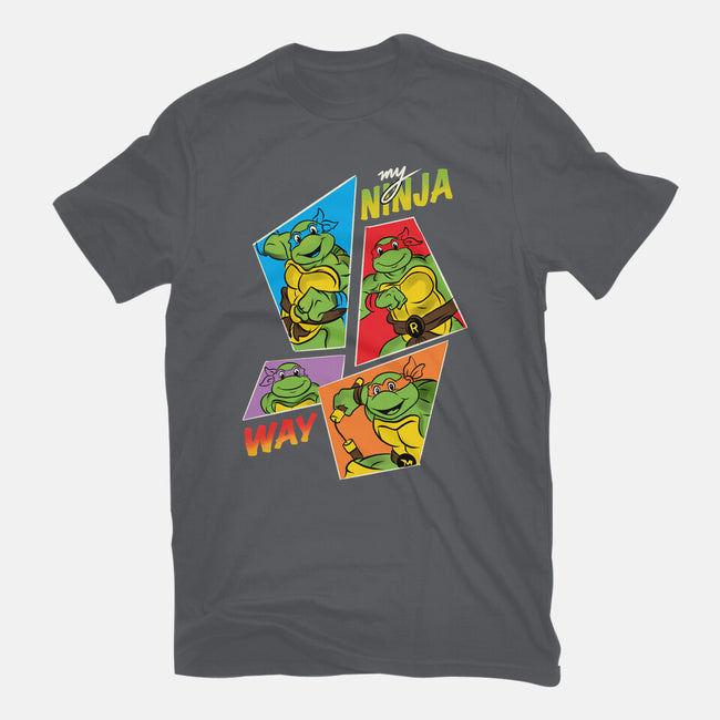 My Ninja Way-Womens-Basic-Tee-Seeworm_21