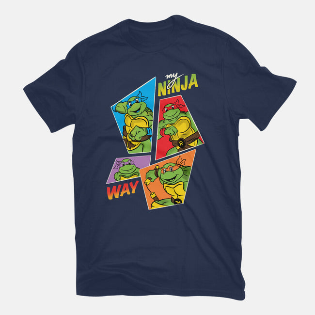 My Ninja Way-Womens-Fitted-Tee-Seeworm_21