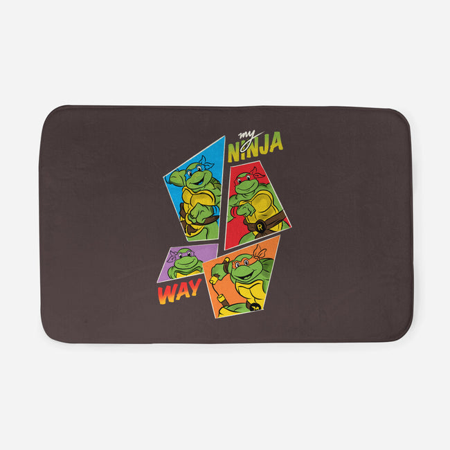 My Ninja Way-None-Memory Foam-Bath Mat-Seeworm_21