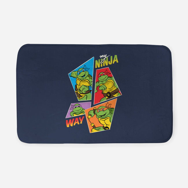 My Ninja Way-None-Memory Foam-Bath Mat-Seeworm_21