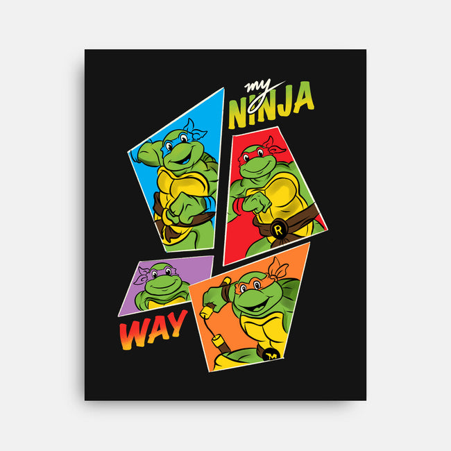 My Ninja Way-None-Stretched-Canvas-Seeworm_21