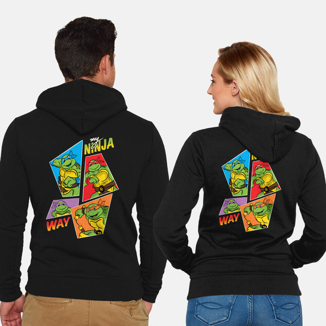 My Ninja Way-Unisex-Zip-Up-Sweatshirt-Seeworm_21