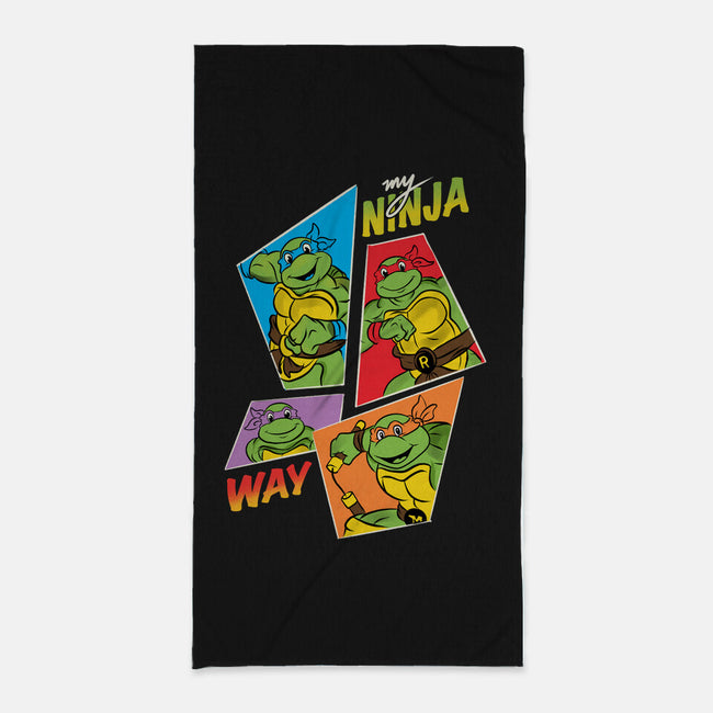 My Ninja Way-None-Beach-Towel-Seeworm_21