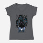 The Knight Hero-Womens-V-Neck-Tee-Jelly89