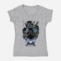 The Knight Hero-Womens-V-Neck-Tee-Jelly89