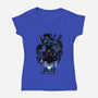 The Knight Hero-Womens-V-Neck-Tee-Jelly89