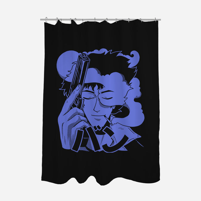 Gambling Cowboy-None-Polyester-Shower Curtain-estudiofitas