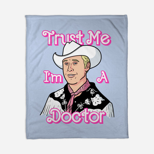 Doctor Doll!-None-Fleece-Blanket-Raffiti