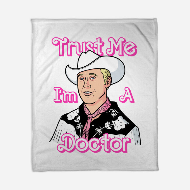 Doctor Doll!-None-Fleece-Blanket-Raffiti