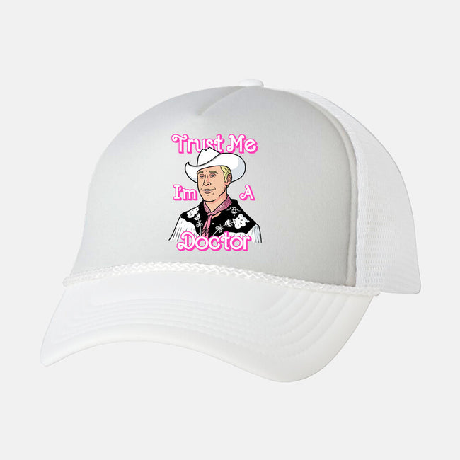 Doctor Doll!-Unisex-Trucker-Hat-Raffiti