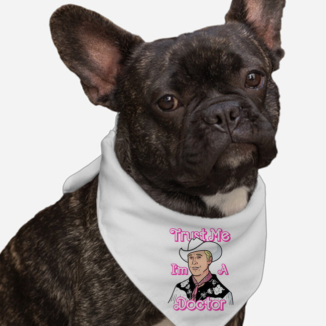 Doctor Doll!-Dog-Bandana-Pet Collar-Raffiti