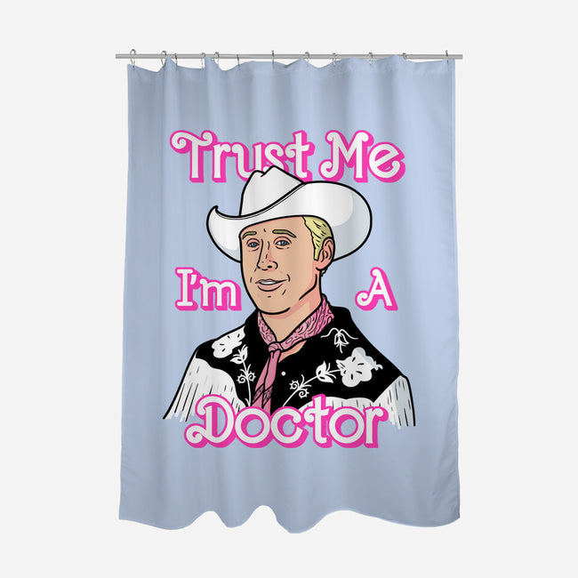 Doctor Doll!-None-Polyester-Shower Curtain-Raffiti