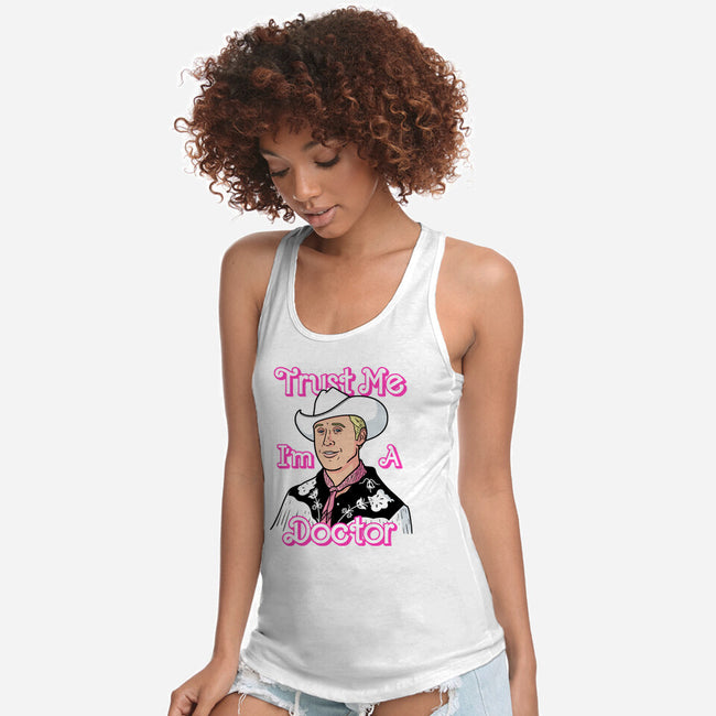 Doctor Doll!-Womens-Racerback-Tank-Raffiti