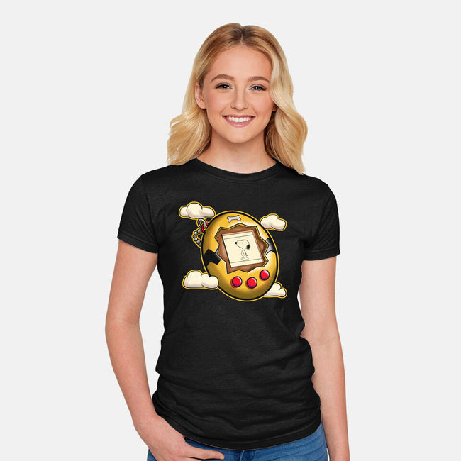 My New Pet-Womens-Fitted-Tee-nickzzarto