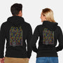 Flower Pals-Unisex-Zip-Up-Sweatshirt-DCLawrence