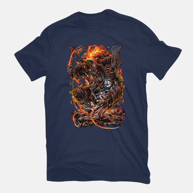 Demon Fights-Womens-Fitted-Tee-Conjura Geek