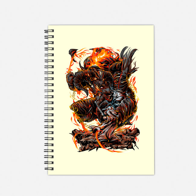 Demon Fights-None-Dot Grid-Notebook-Conjura Geek