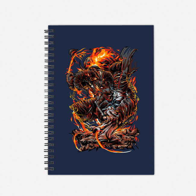 Demon Fights-None-Dot Grid-Notebook-Conjura Geek