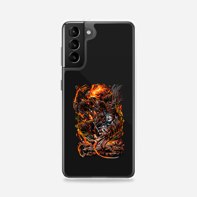 Demon Fights-Samsung-Snap-Phone Case-Conjura Geek