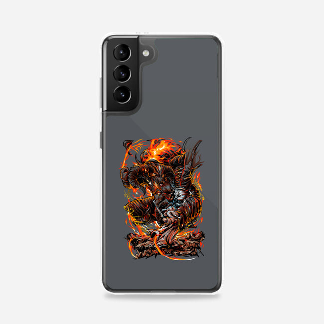 Demon Fights-Samsung-Snap-Phone Case-Conjura Geek