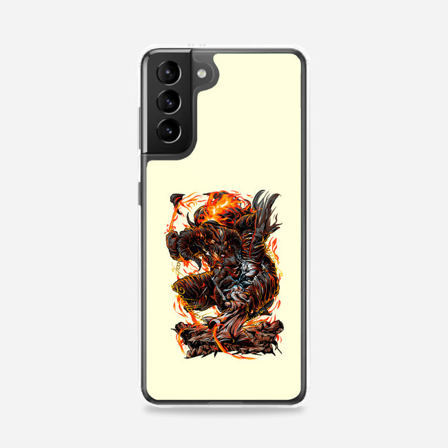 Demon Fights-Samsung-Snap-Phone Case-Conjura Geek