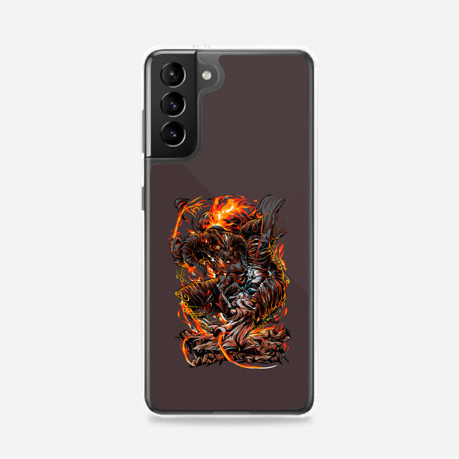 Demon Fights-Samsung-Snap-Phone Case-Conjura Geek