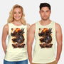 Demon Fights-Unisex-Basic-Tank-Conjura Geek