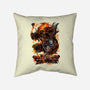 Demon Fights-None-Non-Removable Cover w Insert-Throw Pillow-Conjura Geek