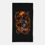 Demon Fights-None-Beach-Towel-Conjura Geek