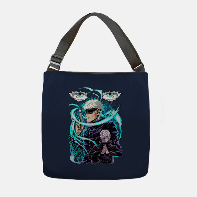 Sensei Gojo-None-Adjustable Tote-Bag-Conjura Geek