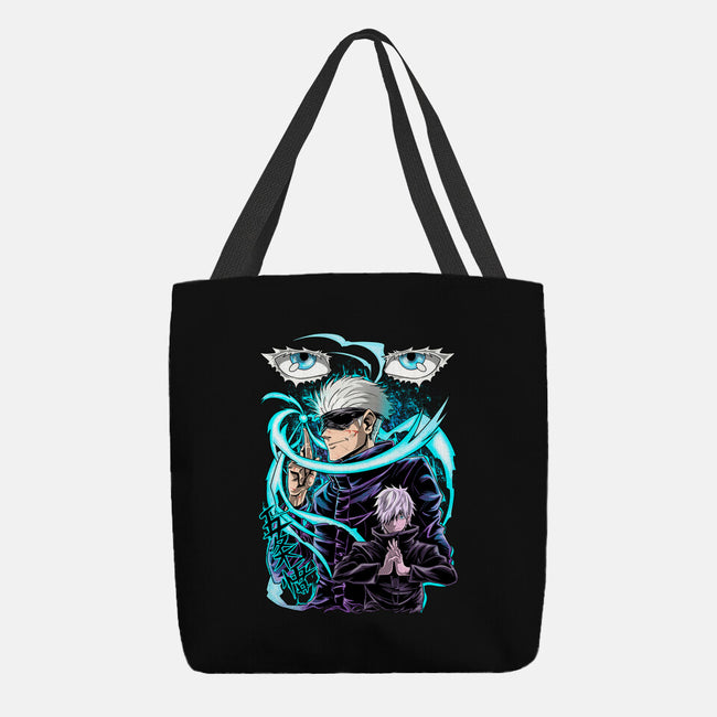 Sensei Gojo-None-Basic Tote-Bag-Conjura Geek