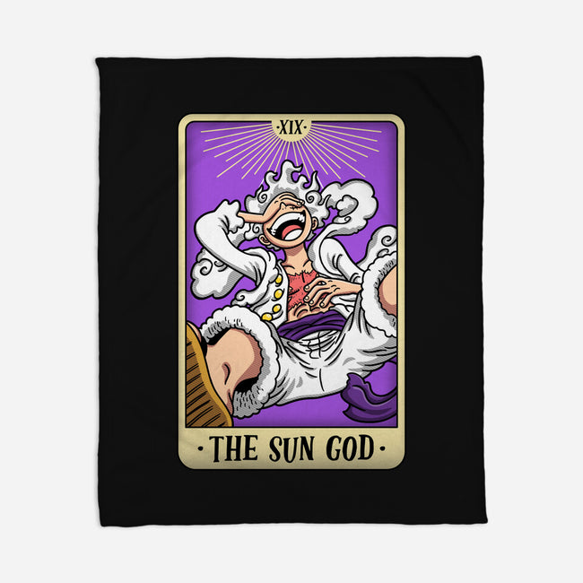 The Sun God Tarot-None-Fleece-Blanket-Barbadifuoco