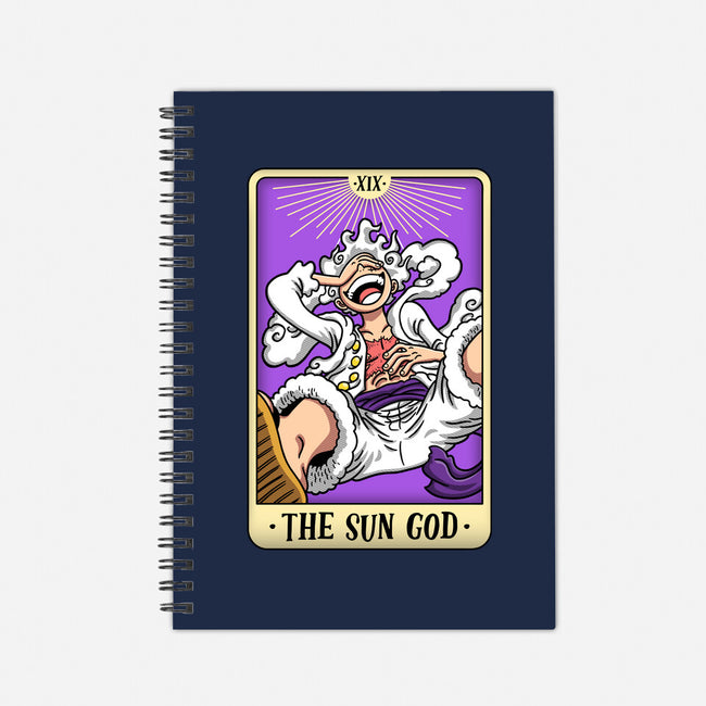 The Sun God Tarot-None-Dot Grid-Notebook-Barbadifuoco