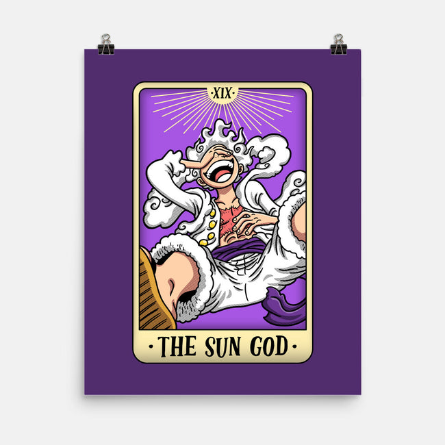 The Sun God Tarot-None-Matte-Poster-Barbadifuoco
