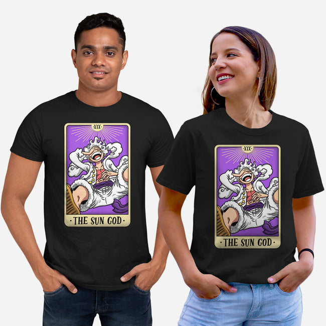 The Sun God Tarot-Unisex-Basic-Tee-Barbadifuoco