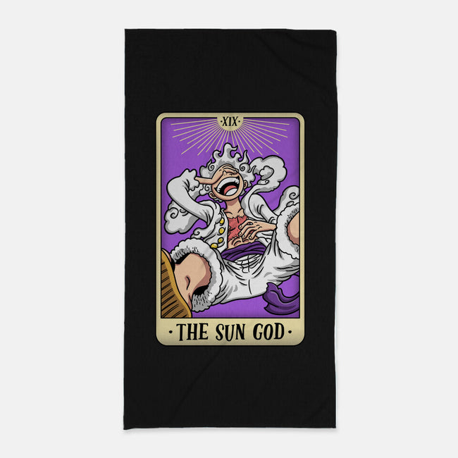 The Sun God Tarot-None-Beach-Towel-Barbadifuoco