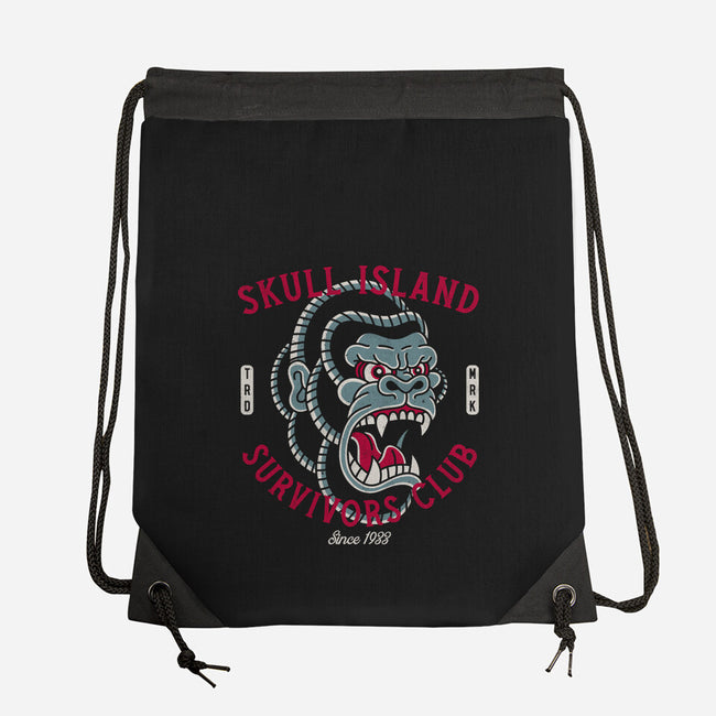 Skull Island Survivors Club-None-Drawstring-Bag-Nemons