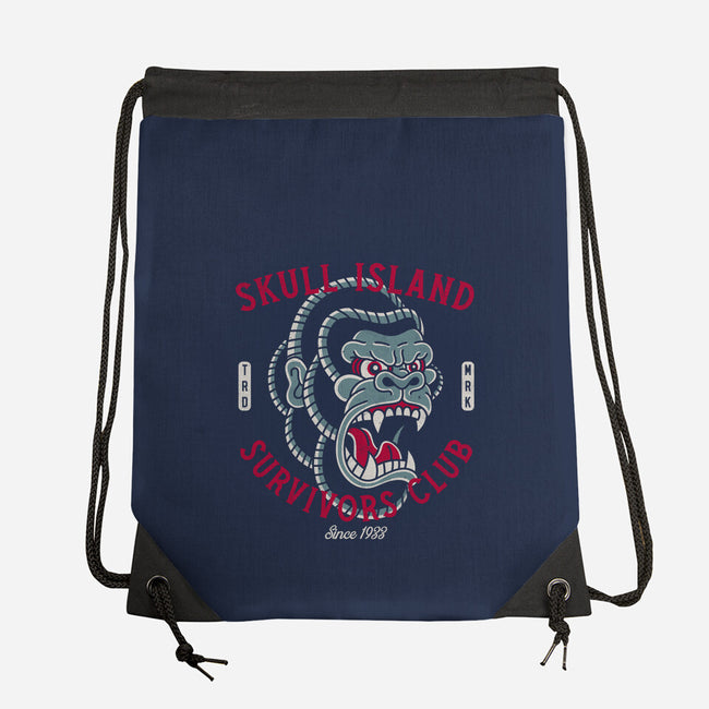 Skull Island Survivors Club-None-Drawstring-Bag-Nemons