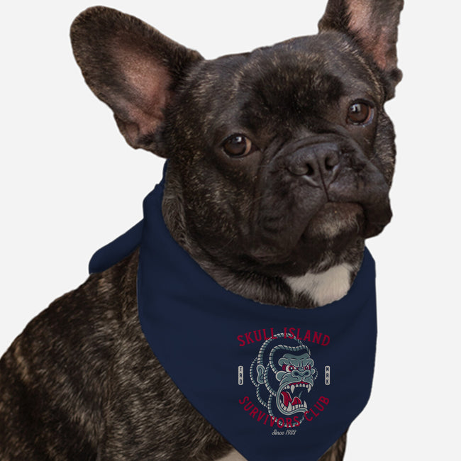 Skull Island Survivors Club-Dog-Bandana-Pet Collar-Nemons