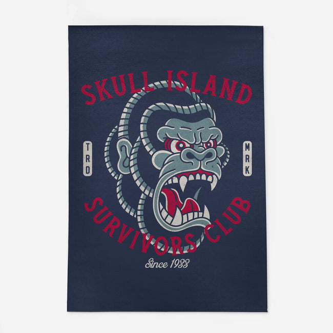 Skull Island Survivors Club-None-Outdoor-Rug-Nemons