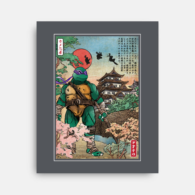 Rokushaku Bo In Japan-None-Stretched-Canvas-DrMonekers