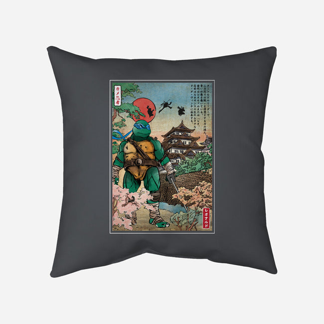 Dual Katana In Japan-None-Removable Cover-Throw Pillow-DrMonekers